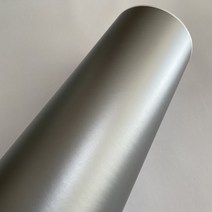 자동차 랩핑 스티커 도색 랩핑지 카본 시트지 메탈릭 매트 실버 크롬 브러시드 비닐 랩 바이크 오토바이 스쿠터 DIY 스타일링 접착 필름 시트 기포 포함, [05] Matte Silver, [07] 50cm x 300cm