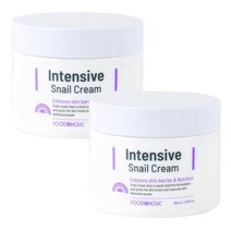 (2개) 푸드어홀릭 인텐시브 스네일 크림 100ml