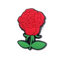 1pc 러브 하트 PVC 구두 매력 발렌타인 데이 선물 JIBZ 악어 신발 장식 나막신 샌들 액세서리