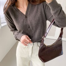 코지23 여자 베이직 단정한 10대 20대 코디 루즈핏 가디건