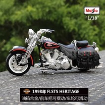 1:18 할리데이비슨 바이크 다이캐스트 오토바이 모형, AI
