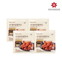 피코크 [피코크] 원주 진미 양념치킨 750g x 4팩, 단품