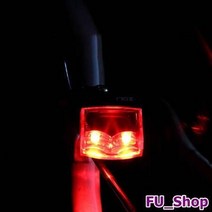 ForU397 라이트팡 비접촉 자가발전 자전거 라이더 LED 후미등 안전등 셀프발전, 상세페이지 참조