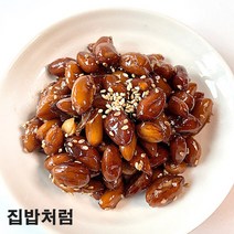 [집밥처럼 땅콩조림] 오독오독 씹는 맛의 고소한 땅콩을 달콤짭짤한 간장양념에 졸인 간편한 상차림 엄마 손맛 가정식 밑반찬, 150g, 1팩