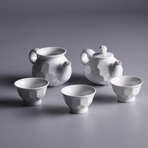 백자 각 3인 다기세트 다도세트