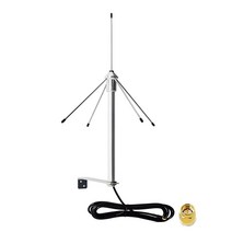 HYS 433Mhz 3dbi 옴니 안테나 50 Ohm GSM 항공 W/3M(10피트) RG58 동축 케이블 SMA 수 플러그 및 장착 브래킷