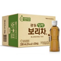 광동 밀싹 보리차, 330ml, 20개
