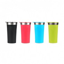 라임슬림 스텐 350ml 개업답례품 주문제작텀블러, 블랙