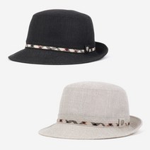 닥스(시즌잡화) [닥스모자] 닥스체크띠 포인트 벙거지 DK35MBK001