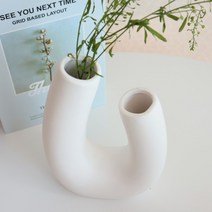 도자기화병 라운드AH006