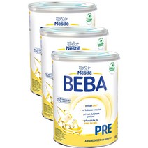 수입 독일 분유 네슬레 분유 베버 프레 BEBA Pre Anfangsmilch 800g x 3