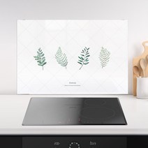 명신산업 주방아트보드 유노이아2 / 아트글라스 / 탈부착 / 본사 직접판매, 600x400(mm), 부착형(3M 스티커)