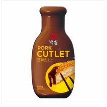 백설 돈까스 소스 255g, 20개