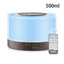 사무실 가습기 전기 공기 공기 디퓨저 아로마 오일 디퓨저 초음파 나뭇결 usb 미니, 커피-500ml, 협력사, 우리를
