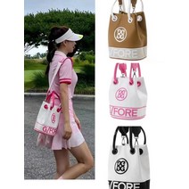 골프파우치백 힙색 골프 파우치 신발 볼주머니, 01. 핑크색