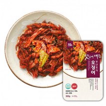 매운 오징어 볶음 밀키트 매콤한 간편 반 조리 식품 반찬 술 안주 반찬 무침 요리 레토르트 배달 추천, 상세페이지 참조