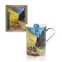 신한 반고흐 카페테라스 일자머그 / 도자기머그컵, 01 반고흐 카페테라스 일자머그 1P