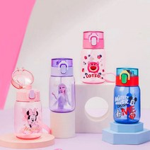 디즈니 캐릭터 휴대용 트라이탄 유아물병, 2.미니마우스
