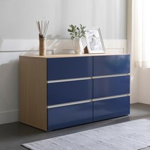 [플레인홈] 틸리프 광폭 빅 와이드 서랍장 3단 1200, 색상:아이보리