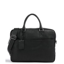 [정품] Burkely 버클리 앤티크 에이버리 브리프케이스 15 그레인 가죽 블랙 노트북파우치 맥북가방 태블릿가방