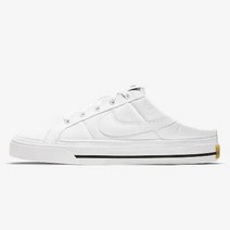 국내매장판 나이키 뮬 운동화 코트 레거시 흰검 화이트블랙