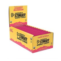 허니 스팅거 에너지 츄 체리 블라섬 12입 Honey Stinger Energy Chews Cherry Blossom 50G