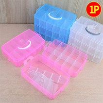 베스트 올 종암점 투명 파티션 칸막이 3단 멀티박스 중형 1p 수납정리함 (7602172)