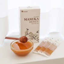 마누카꿀 MGO83+ UMF5+ 마누카 허니 스틱 뉴질랜드 꿀 다이어트 당뇨 피로회복 선물용꿀 추천 1BOX 10gX15개입, 175g