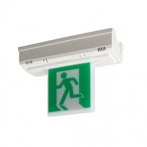 피난 일신 천장형 유도등 소형 대피, 양면기본형(방향없음)