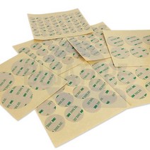3M 9495LE PET 초강력 투명 폼 양면테이프 원형 8409ea, 예쁜동그라미 25mm 16개입, 1개