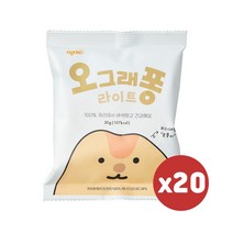 오그래 오그래퐁 라이트(30g) x 20팩 단백질 귀리, 30g, 20개