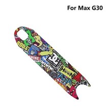 전동킥보드 안장 의자 DIY 스쿠터 페달 발판 사포 스티커 나인봇 맥스 G30 전기 스케이트보드용 미끄럼 방, 09 For MAX G30