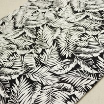 코튼린넨 - 리프 (0603-5) 코튼혼방 하와이풍 시원한느낌 고급스럽고 부드러운 원단