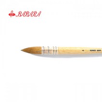 바바라 수채화/아크릴 겸용 붓 650R 낱자루, 5/0호