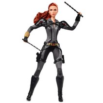 바비 블랙 위도우 바비 인형, 혼합색상