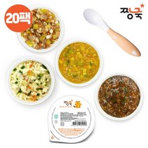 짱죽 골고루 아이반찬 덮밥소스+영양국 20팩 12-15M 부터, 20팩 골고루/반찬+덮밥소스+국_S623|