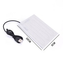 파티션난로 발보온기 탄소 섬유 난방 패드 핸드 워머 USB 필름 전기 겨울 적외선 발열 매트, [12] B
