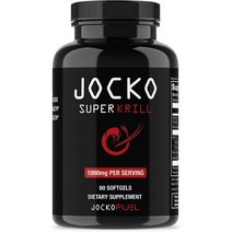 조코 슈퍼 크릴 오일 500mg 오메가3 EPA DHA 60소프트젤 Jocko Super Krill Oil