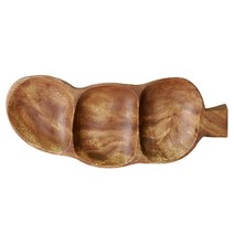 나무 간식접시 3구 업소용 마른안주 사탕 견과류, 기본, 1개