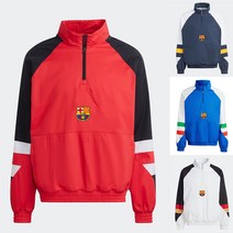 바르샤 하프집업 반집업 축구바람막이 풋살점퍼 R773