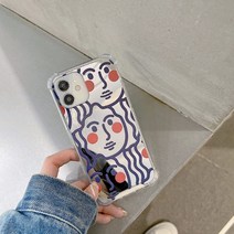 빠글빠글 에어범퍼 아이폰14프로맥스 미러케이스