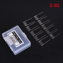 개비온17 가지 유형 DIY 도구 재건 키트 메쉬 코일 저항 와이어 0.15/0.6/1.2ohm 노틸러스 필름 AVP Calib, 13P