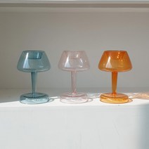 페페무드 머쉬룸 티라이트 홀더 (캔들 미포함) 양초 촛대 인테리어 오브제, 핑크