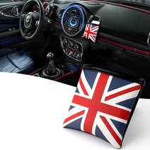 미니쿠퍼 송풍구 다용도 포켓 차량 꾸미기 수납 용품 인테리어 악세사리, 유니언잭+쿠퍼(1개)