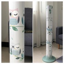 샤오미선풍기 타워식선풍기커버 먼지커버 통용 스탠드식 풀커버 샤오미 GREE Midea뉴타입 선풍기커버, T09-부엉이 스몰, 기본