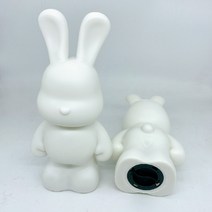 [마켓영] 토끼 저금통 만들기 33cm DIY 미술 수업 푸어링아트 냅킨아트