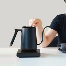 타임모어 스마트 미니 전기포트 드립포트 온도유지 주전자 600ml 800ml, 블랙