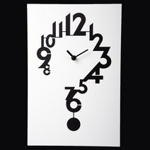 [HOOSDESIGN]What time is it Now? 벽시계 / WT-A3W, 없음