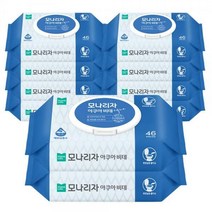 모나리자 아쿠아 비데 물티슈 46매 10개