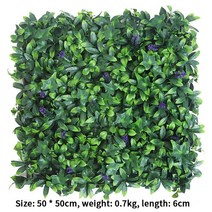 인공 식물 벽판 플라스틱 야외 잔디 카펫 가족 배경 파티 정원 호텔, 05 9_01 50cmX50cm, 05 9_01 50cmX50cm